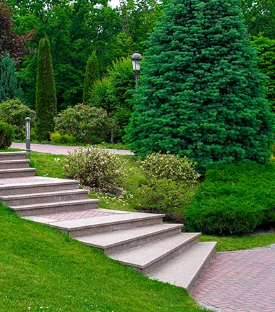 Creez des jardins a flanc de colline avec elegance